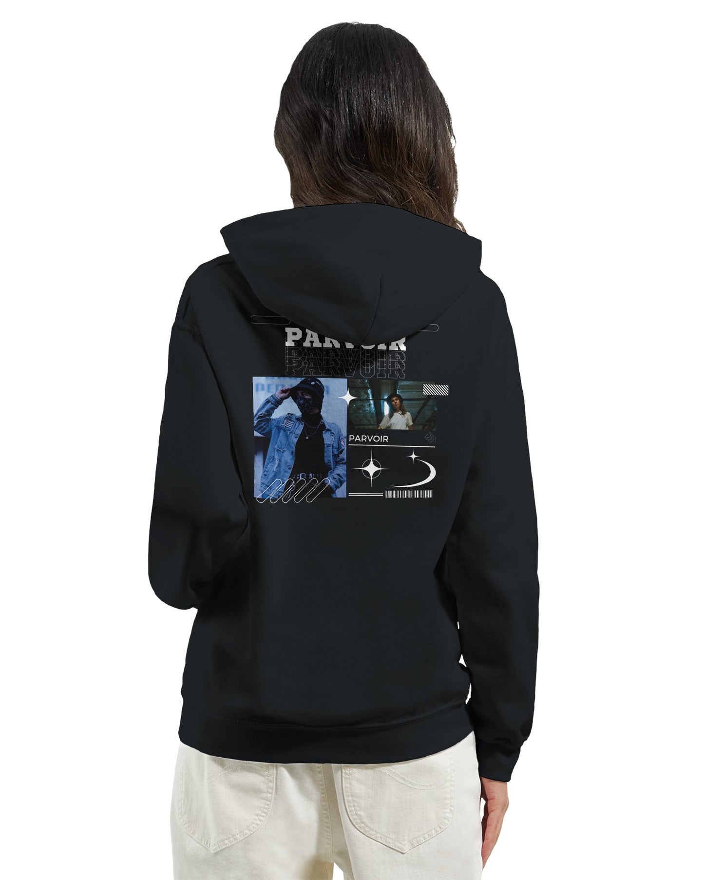 Parvoir Noir Graphic Hoodie